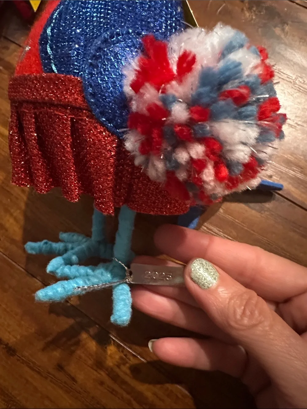 Target Featherly Friends Patriotic Cheery & Hero Bird Pair 2025 4th of July NWT